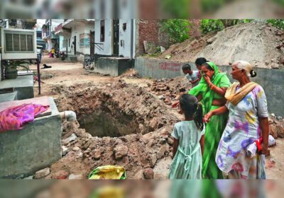 Buried in the street: Faridabad woman killed after alleged rape by ...
