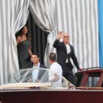 Jeff Bezos' Venice wedding draws celebrities, protests : NPR