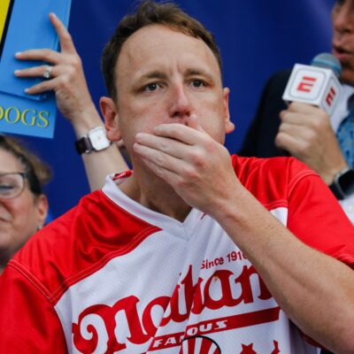 Joey Chestnut is prepping for Nathan’s Hot Dog contest. Here’s how a lot prize cash he can win How much Joey Chestnut, hot dog champ, makes for competitive ...