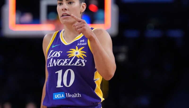 Kelsey Plum jokingly tries to get an injured Caitlin Clark fouled throughout Fever-Sparks; robust reactions comply with