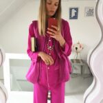 Caroline Brasch Nielsen Wears Chic Pajamas All Day | Vogue