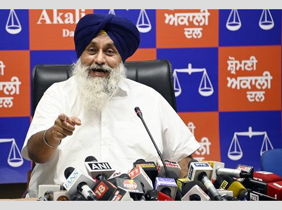 Majithia case: Badal dares CM Mann to show overseas funding by Saraya Industries Babushahi.com