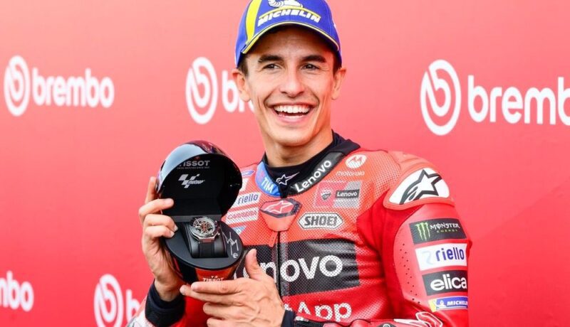 Relieved Marc Marquez surges to Dutch MotoGP dash win MotoGP Italian GP: Marquez snatches pole in factory Ducati 1-2