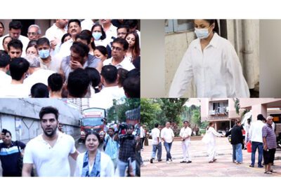 Shefali Jariwala cremated in Mumbai, husband Parag Tyagi breaks ...