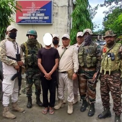 Three militants arrested in Manipur’s Imphal West, East districts Manipur: Three Militants Of Banned Outfits Arrested In Imphal East ...