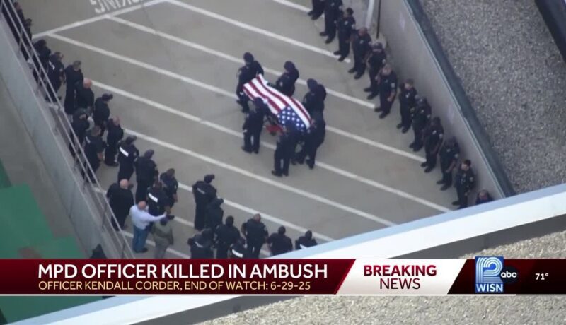 Who was Kendall Corder? Milwaukee police officer dies after being shot on obligation 'He loved being an officer': Organizations, leaders react to Milwaukee officer's death