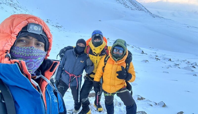 Climbers from Assam summit unnamed Ladakh peak, honour Lachit Borphukan climbers-from-assam-summit-unnamed-ladakh-peak,-honour-lachit-borphukan