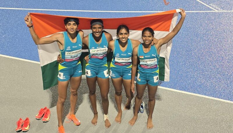 Asian Championships | Jyothi, Sable and womens 4x400m quartet make it a golden day for India asian-championships-|-jyothi,-sable-and-womens-4x400m-quartet-make-it-a-golden-day-for-india