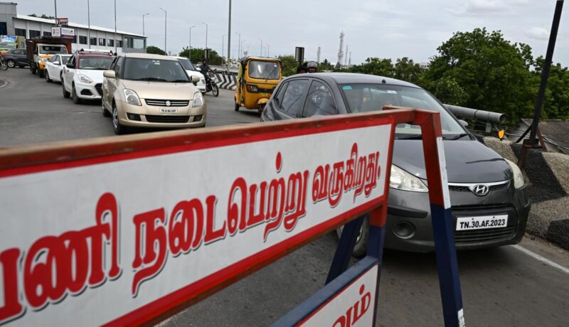 Traffic chaos on Junction overbridge worsens after opening of Panjapur bus terminus traffic-chaos-on-junction-overbridge-worsens-after-opening-of-panjapur-bus-terminus