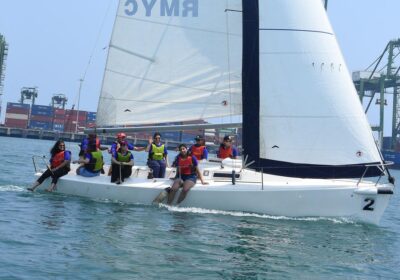 30-pilots-sail-at-chennai-harbour-to-rejoice-womens-day