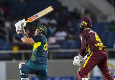 wi-vs-aus-first-t20i:-mitchell-owen-shines-on-debut-as-australia-beats-west-indies
