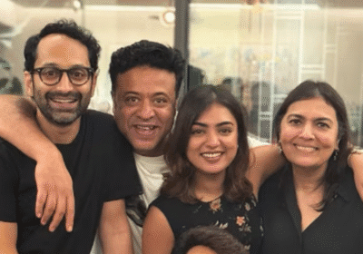 mohanlal,-fahadh-faasil-and-nazriya-nazim-reunite-following-viral-hridayapoorvam-teaser