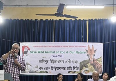 former-trinamool-mp-jawhar-sircar-calls-for-solutions-for-animals-lacking-from-alipore-zoo