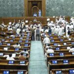 parliament-monsoon-session:-opposition-protests-stall-proceedings-for-fourth-day