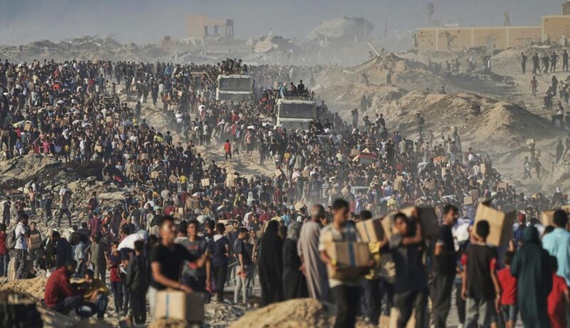 Israel broadcasts army pause in three Gaza areas to deal with surging starvation israel-broadcasts-army-pause-in-three-gaza-areas-to-deal-with-surging-starvation