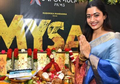 rashmika-mandannas-motion-thriller-mysaa,-directed-by-rawindra-pulle,-launched
