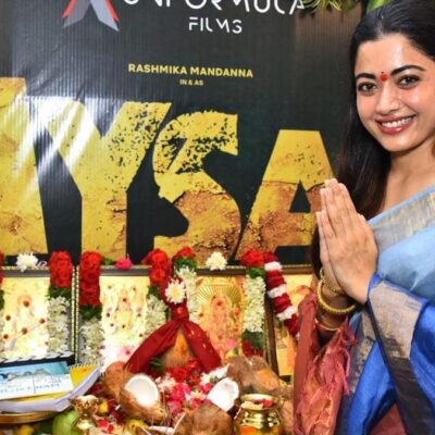 Rashmika Mandannas motion thriller Mysaa, directed by Rawindra Pulle, launched rashmika-mandannas-motion-thriller-mysaa,-directed-by-rawindra-pulle,-launched