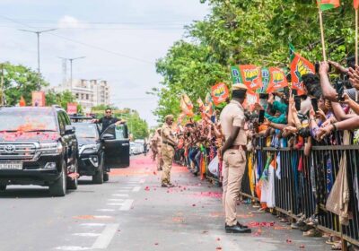 pm-given-a-rousing-reception-in-tiruchi