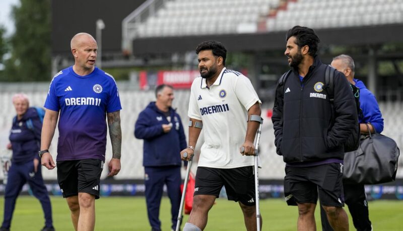 ENG vs IND fifth Test: Rishabh Pant dominated out of fifth Test as a consequence of harm; N. Jagadeesan named substitute eng-vs-ind-fifth-test:-rishabh-pant-dominated-out-of-fifth-test-as-a-consequence-of-harm;-n.-jagadeesan-named-substitute