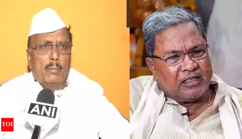 BR Patil says phrases twisted on lottery CM telephone name leak Siddaramaiah won lottery': Congress MLA BR Patil claims he ...