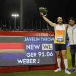 Neeraj Chopra finally breaches 90m but finishes 2nd in Doha DL in ...