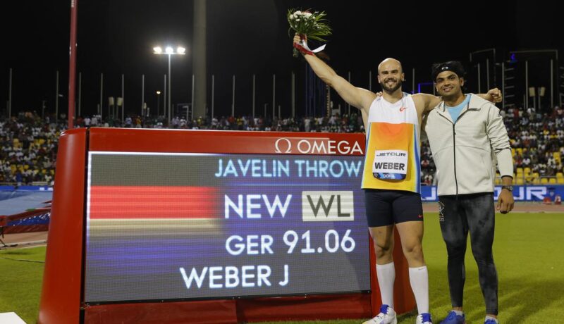 Neeraj Chopra lastly breaches 90m however finishes 2nd in Doha DL in bitter-sweet contest Neeraj Chopra finally breaches 90m but finishes 2nd in Doha DL in ...