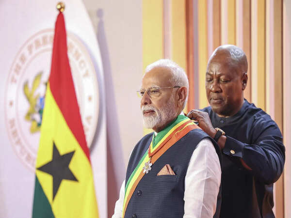 Strong India to contribute to steady world: PM’s push for international south in Ghana Breaking News Live Updates: India-Ghana friendship is sweeter than ...