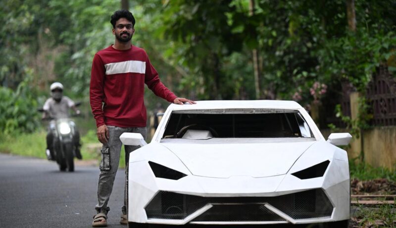 This Kochi teen handmade a Lamborghini Huracan LP 610-4 from scratch This Kochi youngster handmade a Lamborghini Huracan LP 610-4 from ...