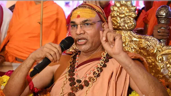 Word secular was not: Swami Avimukteshwaranand amid row over RSS chief’s Constitution comment Rss: Latest News, Videos and Photos of Rss | Times of India